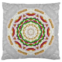 Fauna In Bohemian Midsummer Style Large Flano Cushion Case (one Side) by pepitasart