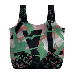 Cool Full Print Recycle Bags (l)  by snowwhitegirl