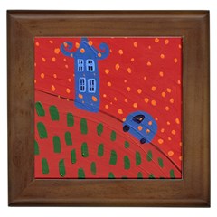 Almost Home Framed Tiles by snowwhitegirl