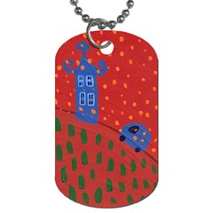 Almost Home Dog Tag (two Sides) by snowwhitegirl