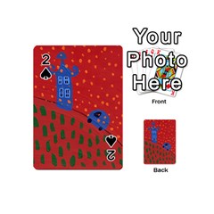 Almost Home Playing Cards 54 (mini)  by snowwhitegirl