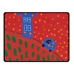 Almost Home Double Sided Fleece Blanket (small)  by snowwhitegirl