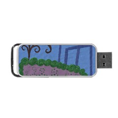 Purple Shoe Portable Usb Flash (two Sides) by snowwhitegirl