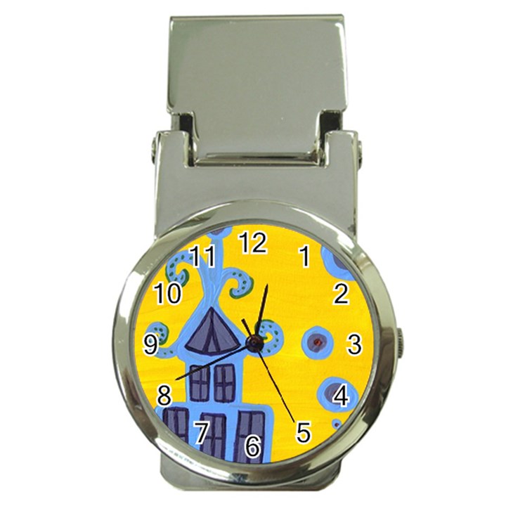 Blue House Money Clip Watches