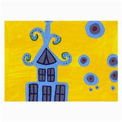 Blue House Large Glasses Cloth