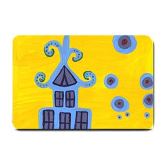 Blue House Small Doormat 