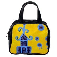 Blue House Classic Handbags (One Side)