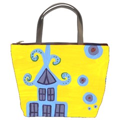 Blue House Bucket Bags