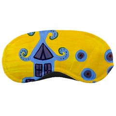 Blue House Sleeping Masks by snowwhitegirl