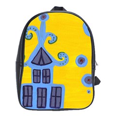 Blue House School Bag (Large)