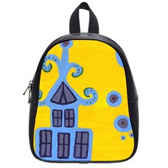 Blue House School Bag (Small)