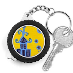 Blue House Measuring Tape