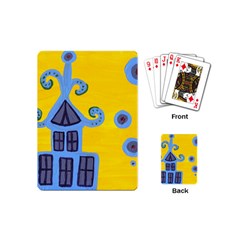 Blue House Playing Cards (Mini) 