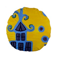 Blue House Standard 15  Premium Round Cushions