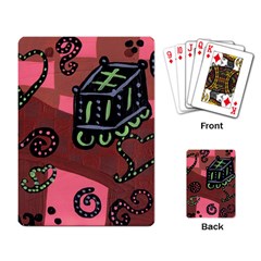 Floating Bed Playing Card by snowwhitegirl