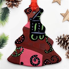 Floating Bed Christmas Tree Ornament (two Sides) by snowwhitegirl