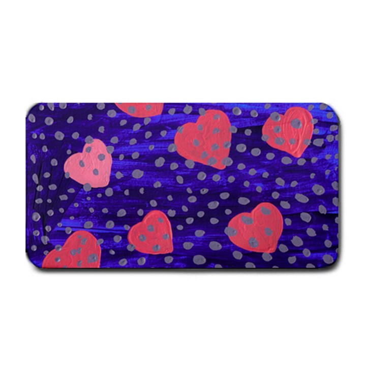 Underwater Pink Hearts Medium Bar Mats