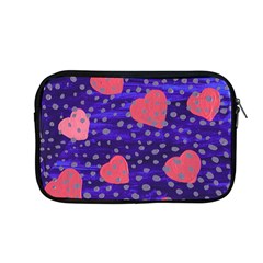 Underwater Pink Hearts Apple Macbook Pro 13  Zipper Case by snowwhitegirl