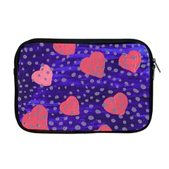 Underwater Pink Hearts Apple Macbook Pro 17  Zipper Case by snowwhitegirl