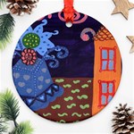 Jack In The Box Flower Ornament (Round) Front