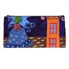 Jack In The Box Flower Pencil Cases by snowwhitegirl