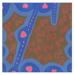 Hair Salon Floor Large Satin Scarf (Square)