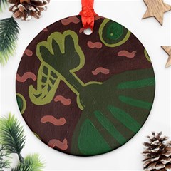 The Desert Plant Ornament (round) by snowwhitegirl