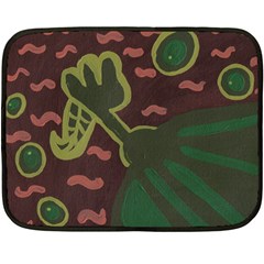 The Desert Plant Fleece Blanket (mini) by snowwhitegirl