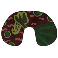 The Desert Plant Travel Neck Pillows by snowwhitegirl