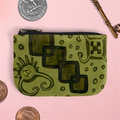 Four Squares Mini Coin Purses