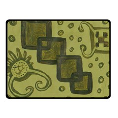 Four Squares Fleece Blanket (Small)