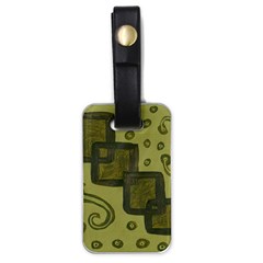 Four Squares Luggage Tags (One Side) 