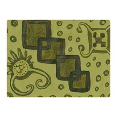 Four Squares Double Sided Flano Blanket (mini)  by snowwhitegirl