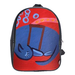 My Dog Sleeping School Bag (xl) by snowwhitegirl