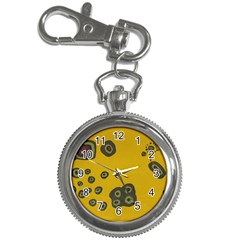 Peas Four Leaf Clover Key Chain Watches by snowwhitegirl