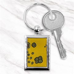 Peas Four Leaf Clover Key Chains (rectangle)  by snowwhitegirl