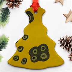 Peas Four Leaf Clover Ornament (christmas Tree)  by snowwhitegirl