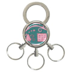 A Pink Dream 3-ring Key Chains by snowwhitegirl