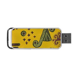 Indian Violin Portable Usb Flash (one Side) by snowwhitegirl