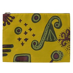 Indian Violin Cosmetic Bag (xxl) by snowwhitegirl