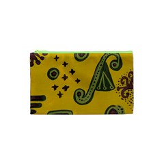 Indian Violin Cosmetic Bag (xs) by snowwhitegirl