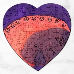 Teepee Egg Jigsaw Puzzle (heart) by snowwhitegirl