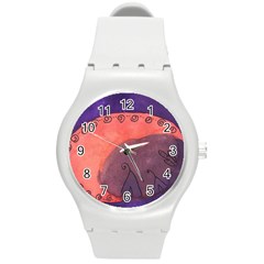 Teepee Egg Round Plastic Sport Watch (m) by snowwhitegirl