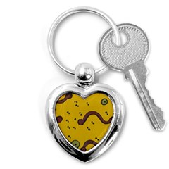 Swimming Worms Key Chains (heart)  by snowwhitegirl