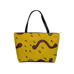 Swimming Worms Shoulder Handbags by snowwhitegirl