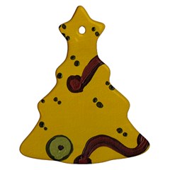 Swimming Worms Christmas Tree Ornament (two Sides) by snowwhitegirl