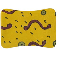 Swimming Worms Velour Seat Head Rest Cushion by snowwhitegirl