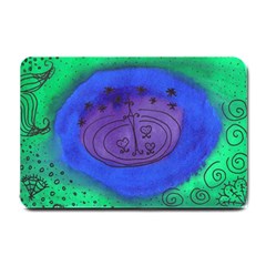 Starry Egg Small Doormat  by snowwhitegirl