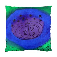 Starry Egg Standard Cushion Case (one Side) by snowwhitegirl