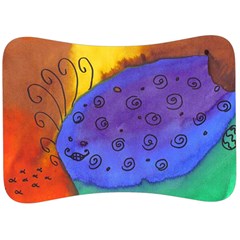 Whale And Eggs Velour Seat Head Rest Cushion